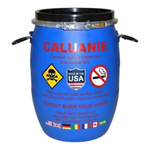 Caluanie chemical for manufacturing operations