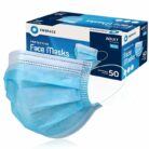 100 PCS Disposable Face Masks 3Ply Non-Medical Protective Mouth Cover Respirator, eBay _ Ebay___